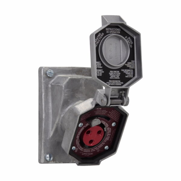 CPS Receptacle, Brand: Crouse Hinds, Part No: CPS532R, 125-250Vac/480Vac - Image 4