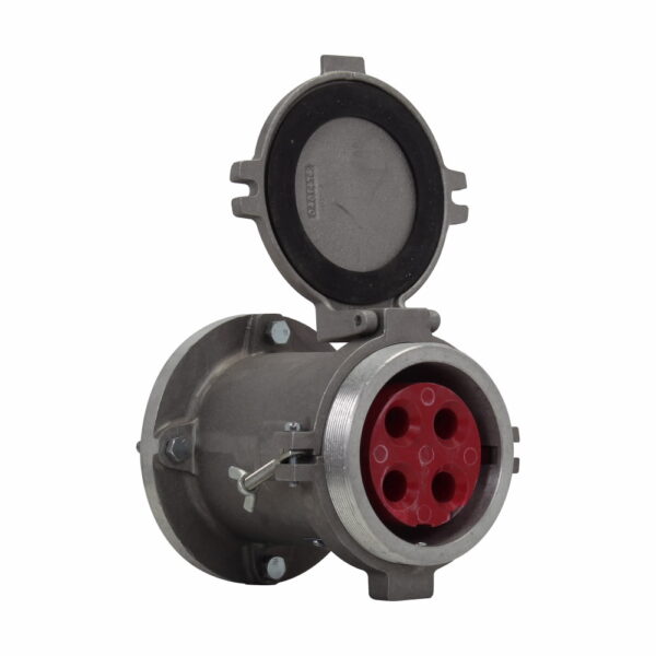 Crouse Hinds Arktite Receptacle, Spring Door, Part No: AR2041, 200Amp, 600VAC/250VDC