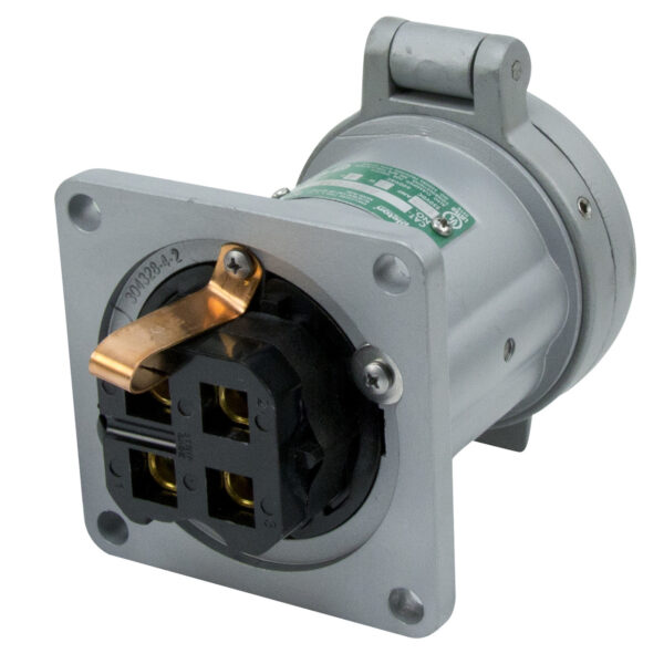 Appleton Electric Pin and Sleeve Receptacle, Part No: ADR1034, 100Amp, 600V - Image 2