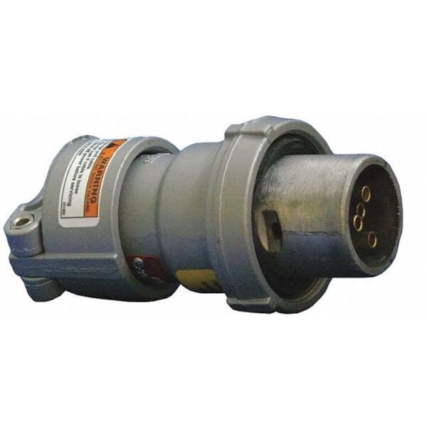 Appleton Electric Metallic Clamping Ring Plug, Part No: ACP3044BC, 30Amp, 600V