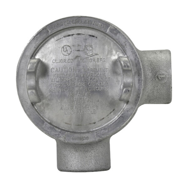 Crouse Hinds Condulet GUA Conduit Outlet Box with Cover, Type: L, Sizes: Mentioned Below - Image 4