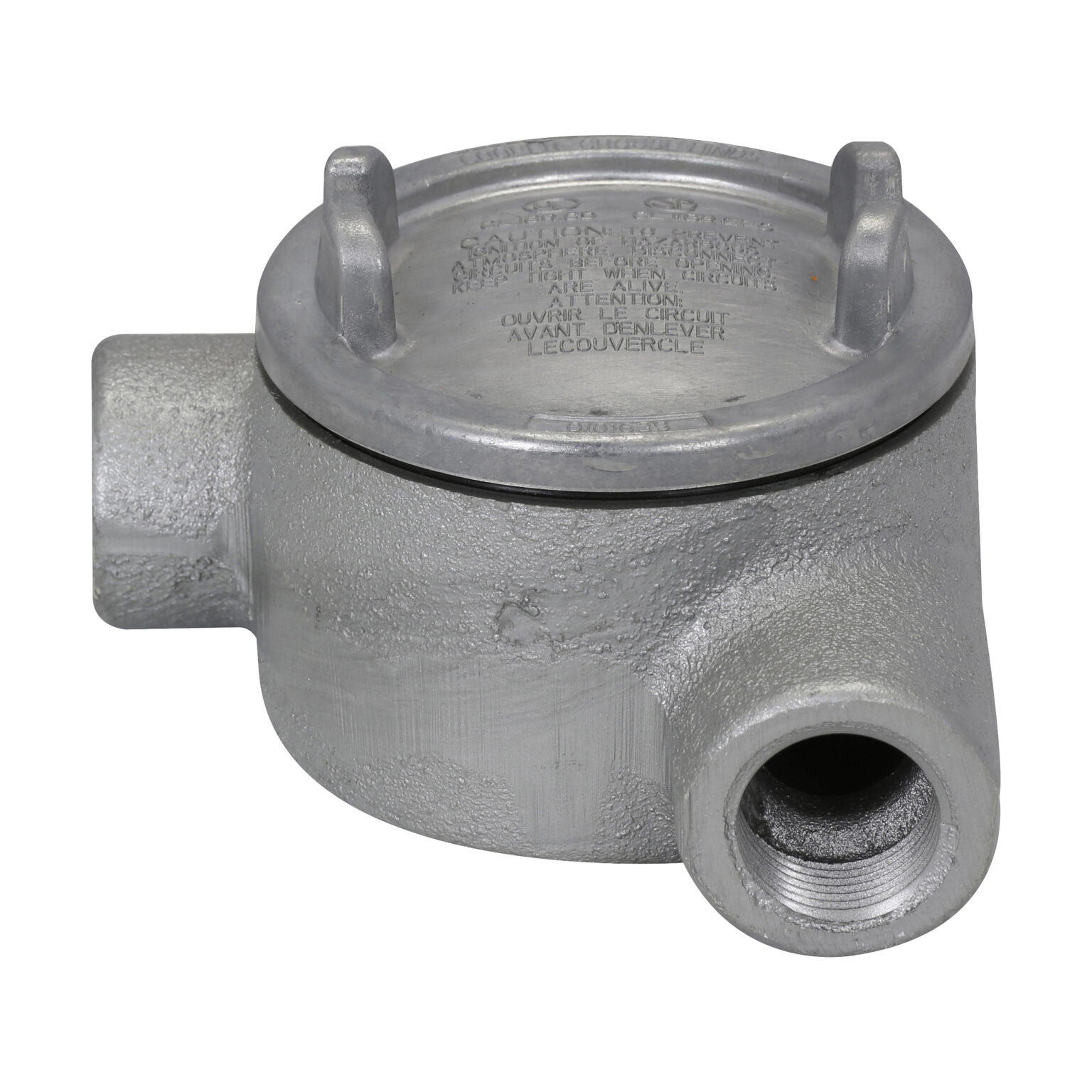 Crouse Hinds Condulet GUA Conduit Outlet Box with Cover, Type N, Sizes
