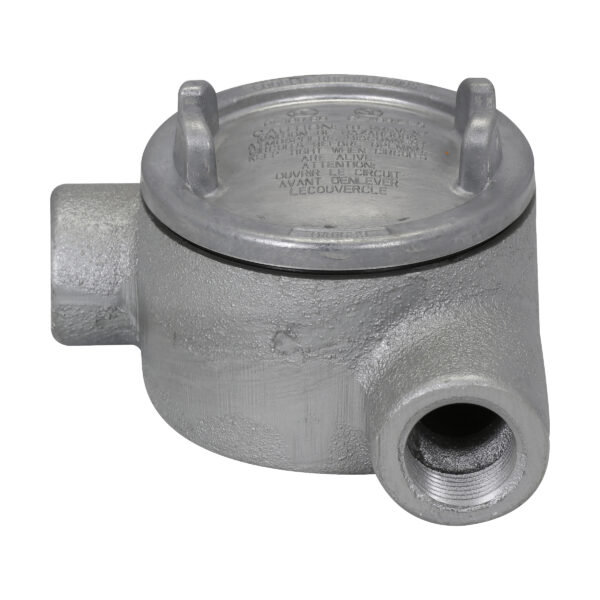 Crouse Hinds Condulet GUA Conduit Outlet Box with Cover, Type: N, Sizes: Mentioned Below
