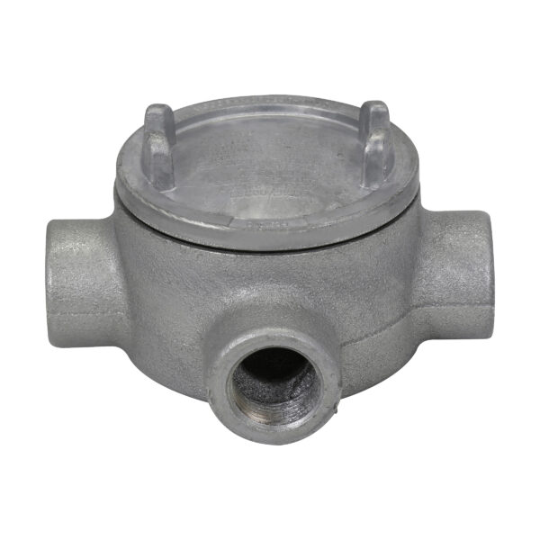 Crouse Hinds Condulet GUA Conduit Outlet Box with Cover, Type: X, Sizes: Mentioned Below