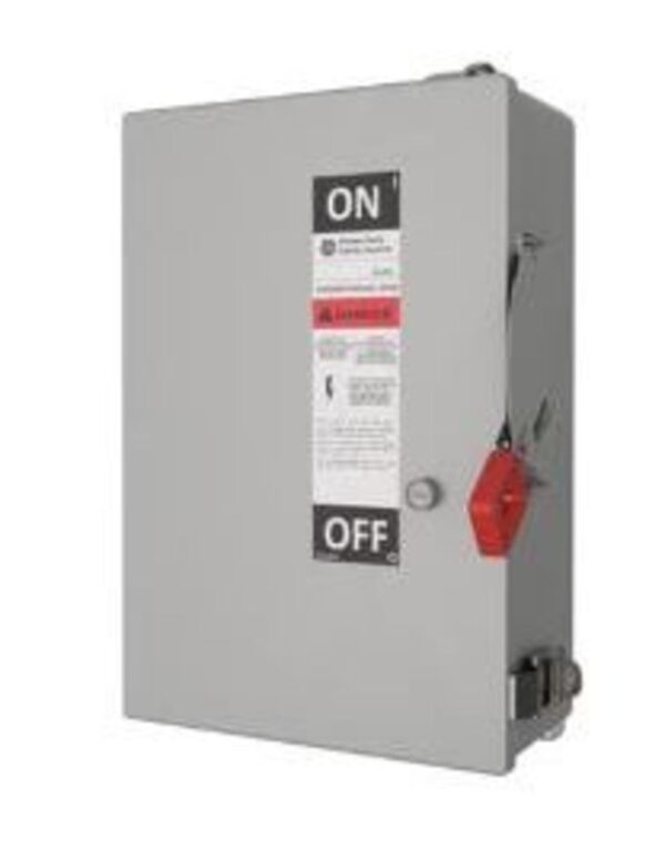 GE (General Electric) Heavy-Duty Non-Fusible Safety Switch, Part No: THN3365SS, Material: Stainless Steel, 400Amp 600V - Image 2